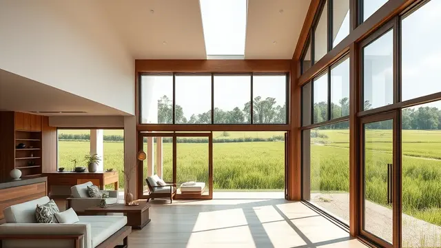 Rumah Sederhana Cantik dan Mewah di Tepi Sawah