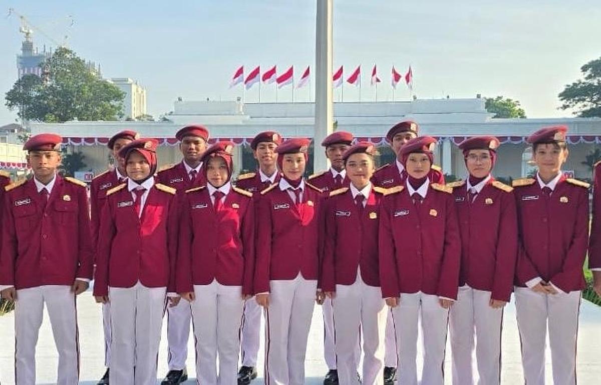 Paduan Suara Sekolah Rakyat Pagi Ini Tampil di Istana saat Upacara HUT ke-80 RI