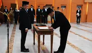 Pesan Mendagri Usai Lantik Pejabat Pimpinan Tinggi Pratama dan Fungsional