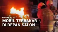 Sebuah mobil sedan tiba-tiba terbakar saat melintas di kawasan Pondok Bambu, Duren Sawit, Jakarta Timur. Warga sempat panik karena mobil terparkir di depan salon dan juga deretan tempat usaha lain.
