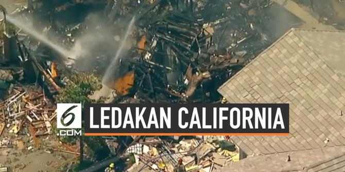 VIDEO: Rumah Meledak di California, 1 Tewas