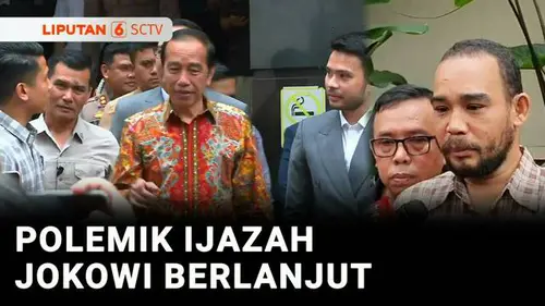 VIDEO: Jokowi Laporkan 5 Orang Terkait Tuduhan Ijazah Palsu, 3 Saksi Diperiksa