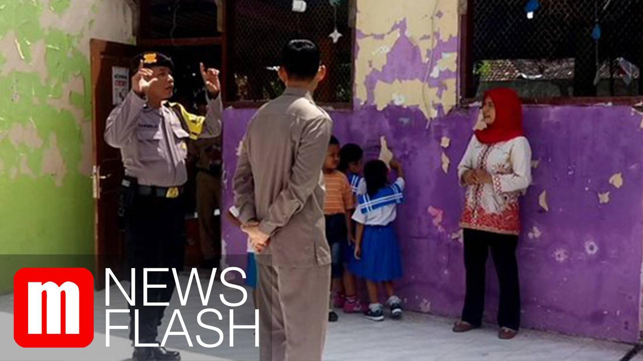 VIDEO: PAUD yang Diresmikan Jokowi Rusak, Siswa Diungsikan