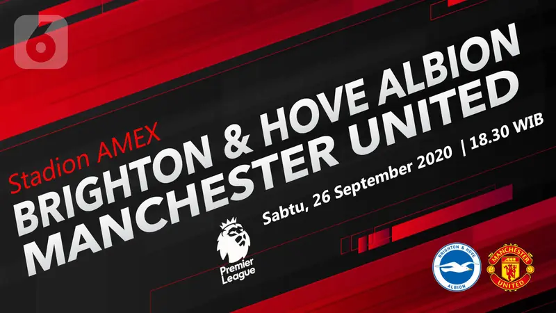 PREDIKSI Brighton & Hove Albion vs Manchester United