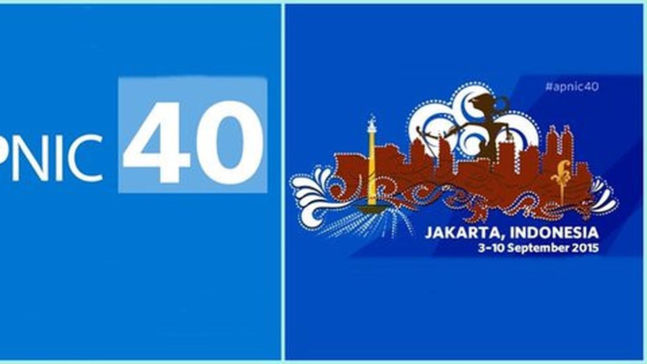 Banyak pakar internet hadir di acara APNIC 40