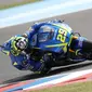 Suzuki Ecstar berjanji segera menemukan solusi terbaik untuk Andrea Iannone agar menemukan penampilan terbaiknya di MotoGP 2017.(EPA/David Fernandez)