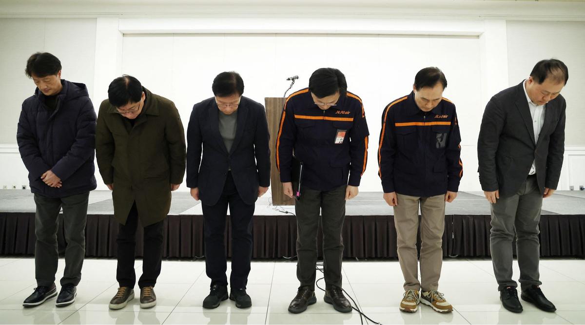 CEO Jeju Air minta maaf atas insiden kecelakaan pesawat