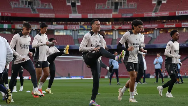 Dihantui Rapuhnya Lini Belakang, Real Madrid Bersiap Hadapi Arsenal