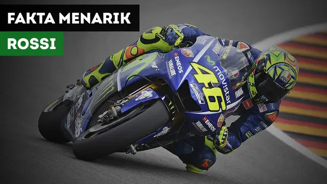 VIDEO: 6 Fakta Unik di Balik Sosok Valentino Rossi