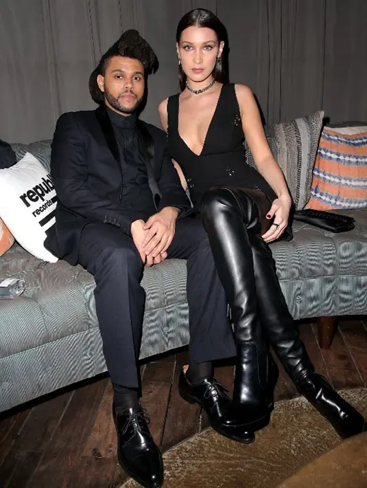 The Weeknd dan Bella berpacaran selama lebih dari satu tahun. Keduanya berpisah pada tahun 2016, dan tak lama setelah itu The Weeknd menjalin kasih dengan Selena Gomez dan masih berlangsung hingga kini. (AFP/Imeh Akpanudosen)