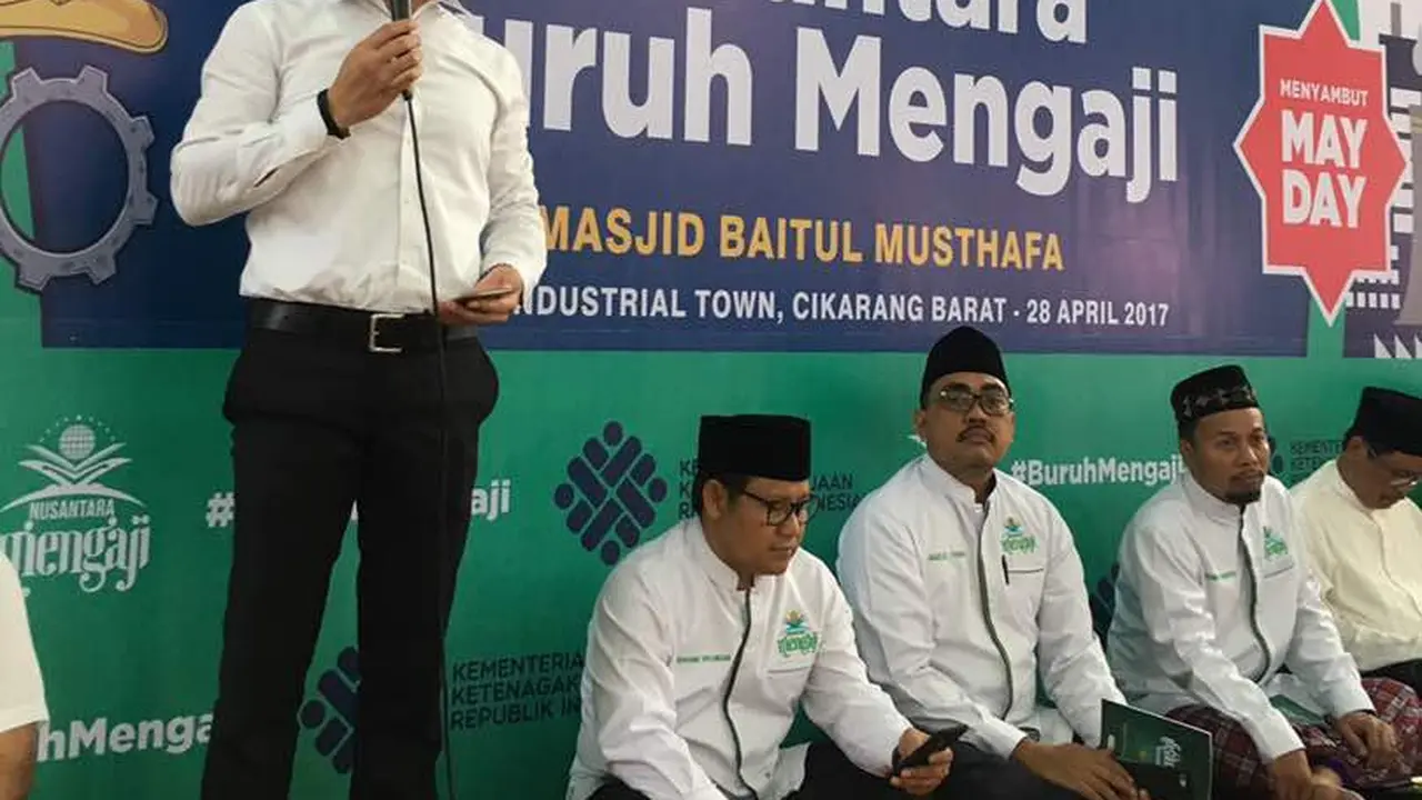 Menteri Ketenagakerjaan M Hanif Dhakiri