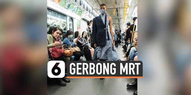 VIDEO: Fashion Show di Gerbong MRT Tuai Komplain Penumpang