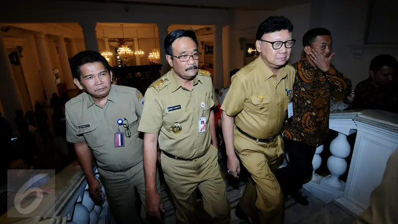 Djarot Resmi Jabat Plt Gubernur DKI Jakarta