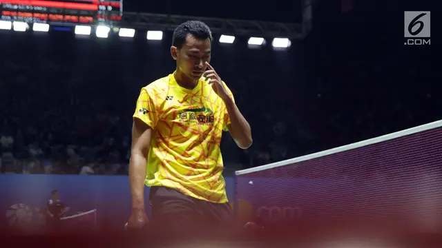 Tommy Sugiarto Gagal Tundukkan Chen Long