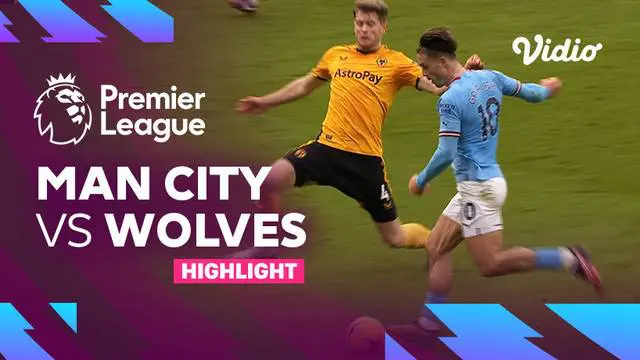 VIDEO: Highlights Liga Inggris, Hattrick Erling Haaland Bawa Manchester City Kalahkan Wolverhampton