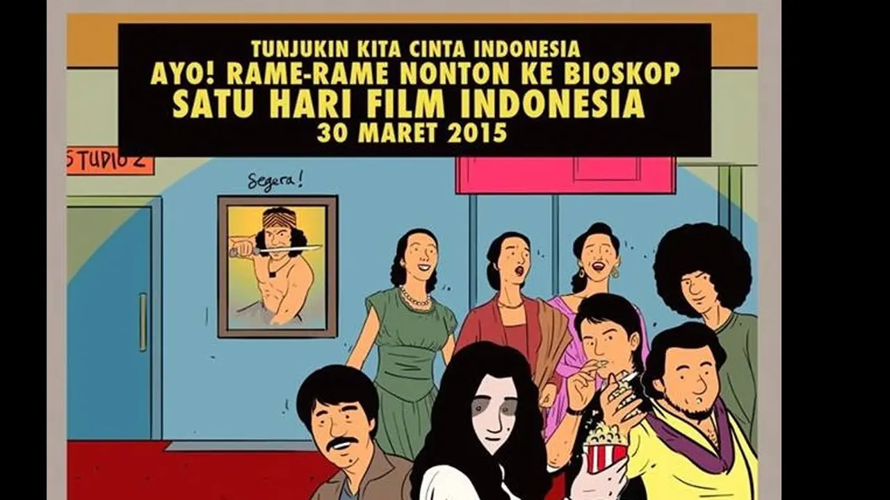 Hari Ini, Nonton Film Indonesia Beli 1 Gratis 1