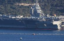 FOTO: Ketegangan Iran AS Memuncak, USS Gerald R Ford Merapat di Kreta Menuju Timur Tengah