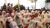 Warga Jakarta Berdzikir Untuk Ahok di Rumah Lembang (Liputan6.com/Cynthia Lova)