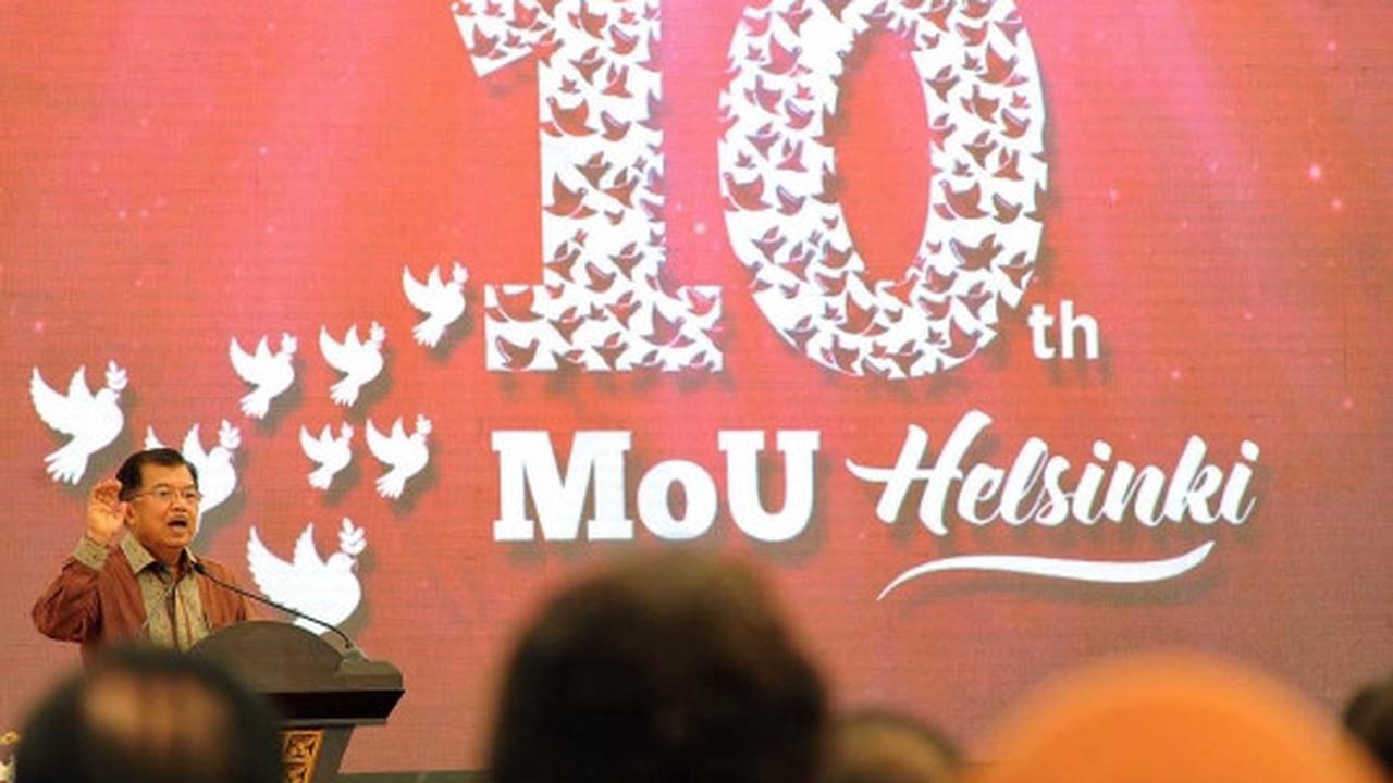 Jusuf Kalla peringati 10 tahun perdamaian Aceh