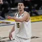 Nikola Jokic memimpin Nuggets kalahkan Jazz di laga NBA (AP)