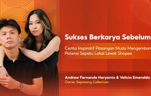Pasangan Muda Asal Bogor Ini Sukses Kembangkan Potensi Sepatu Lokal Lewat Shopee