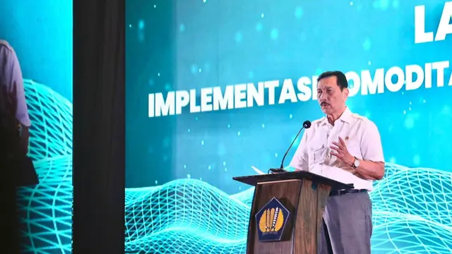 Menteri Koordinator Bidang Kemaritiman dan Investasi (Menko Marves), Luhut B. Pandjaitan hadir dalam acara Launching dan Sosialisasi Implementasi Komoditas Nikel dan Timah Melalui Sistem Informasi Mineral Dan Batubara (Simbara) di Jakarta. (Dok Kemenko Ma