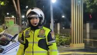 Anggota Direktorat Lalu Lintas Polda Metro Jaya Brigadir Fajar Permana. (Antara)