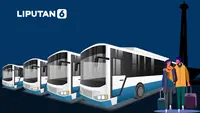 Infografis Mudik Gratis Lebaran 2026 DKI Jakarta