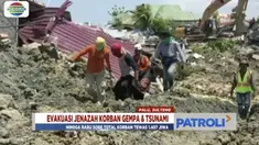 Upaya pencarian korban masih terkendala alat lantaran reruntuhan bangunan terdiri dari puing-puing bangunan yang besar.