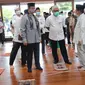 Gubernur DKI Anies Baswedan dan Ketua Umum DMI Jusuf Kalla meresmikan Masjid Amir Hamzah di TIM. (Liputan6.com/Ika Defianti)