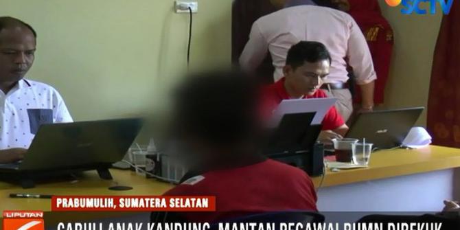 Pegawai BUMN di Sumatera Selatan Tega Cabuli Anak Sendiri