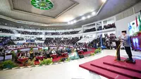 Kapolri Jenderal Listyo Sigit Prabowo menghadiri acara Konsolidasi Kebangsaan Angkatan Muda Muhammadiyah bertajuk 'Mewujudkan Situasi Kebangsaan yang Damai, Tenang, dan Aman' di Malang, Jawa Timur, Rabu (7/9/2022). (Ist)