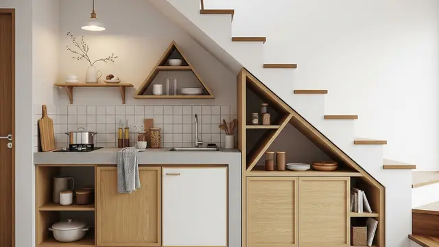 Dapur Japandi Natural