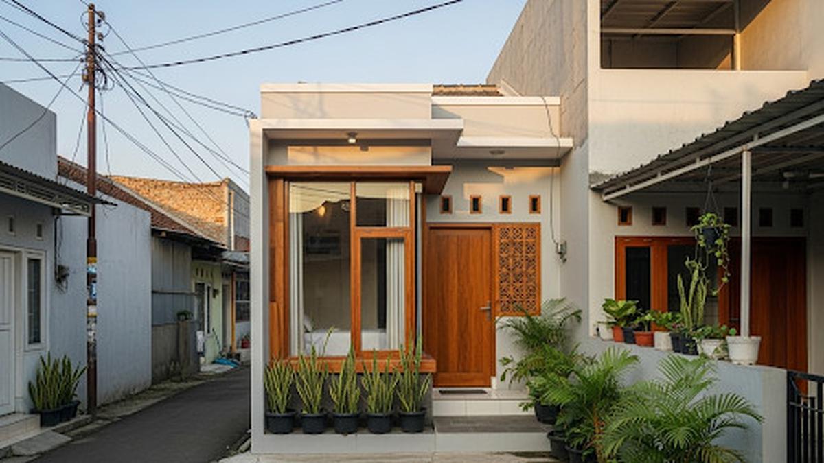 Inspirasi 10 Rumah 4x3 Sederhana tapi Estetik dengan Konsep Mezzanine