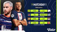Link Live Streaming Ligue 1 Pekan Kedua Mulai 13 - 15 Agustus 2022 di Vidio : PSG Vs Montpellier