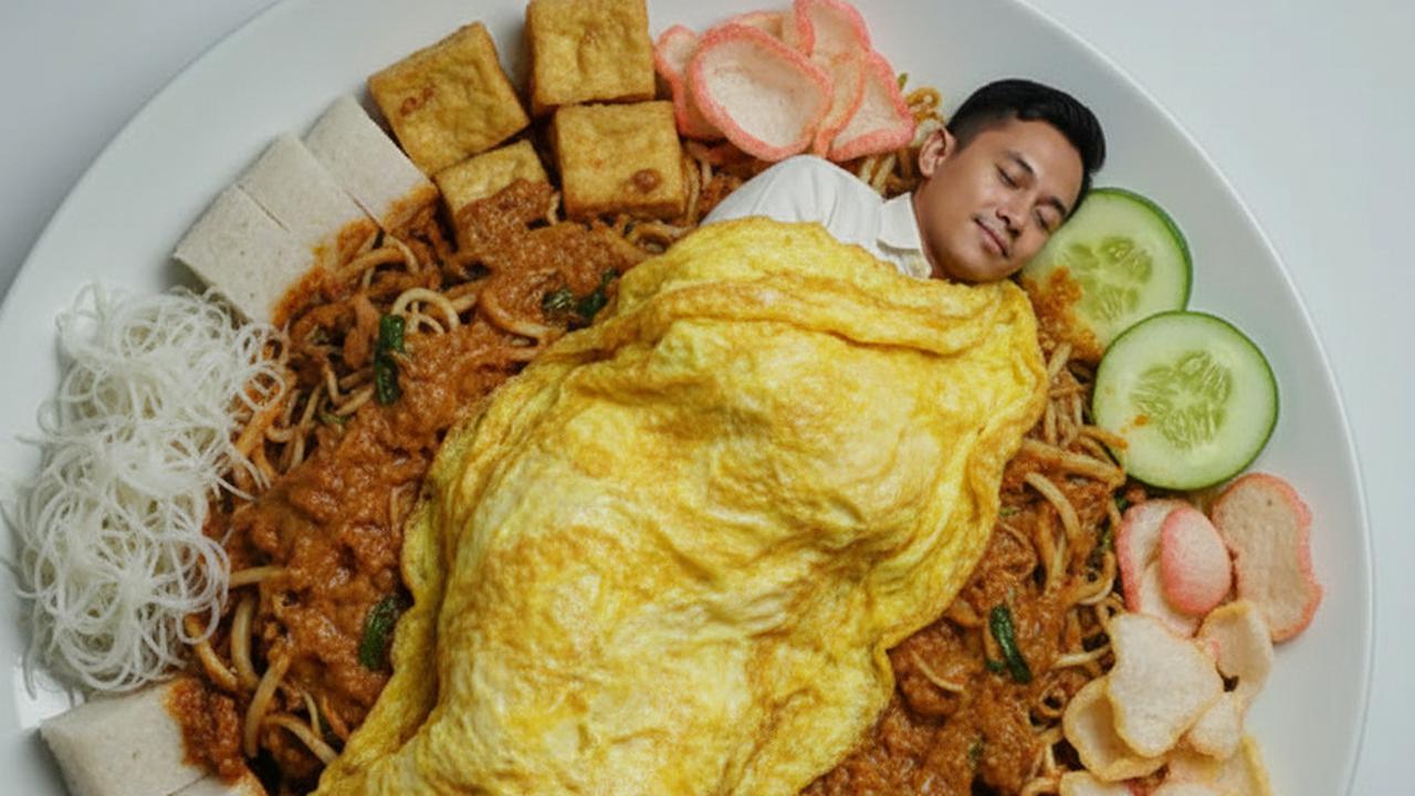 5 Prompt Gemini AI Edit Foto Sendiri Menyatu dengan Makanan, Hasilnya Super Menghibur
