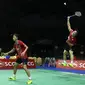 Ganda putra Indonesia Wahyu Nayaka Arya Pankaryanira/Ade Yusuf lolos ke final Thailand  Open Grand Prix Gold 2015. (Liputan6.com/Humas PP PBSI)