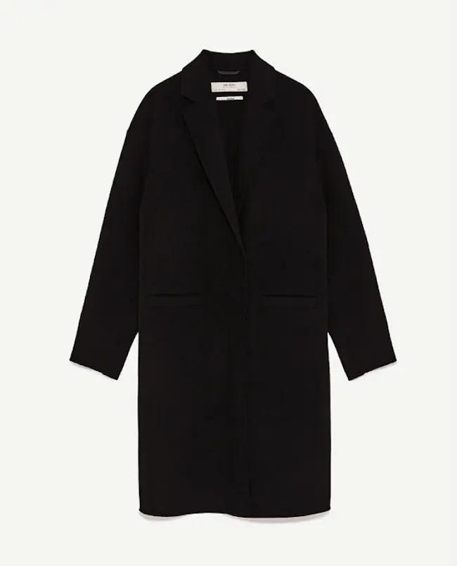 Long coat. (Zara)