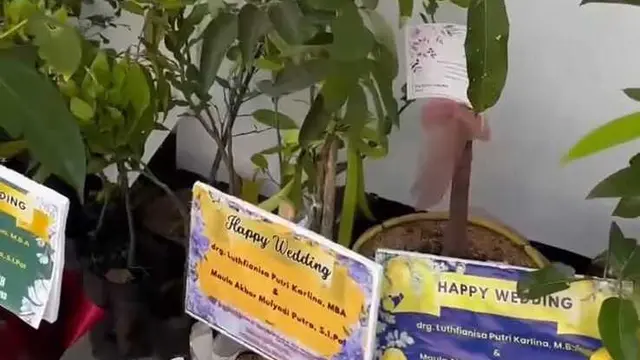 Kado Unik di Pernikahan Putri Karlina Menantu Dedi Mulyadi/Instagram @putri.karlina14