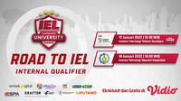 Link Live Streaming Road to IEL University Season 4 : Dota 2 Internal Qualifier di Vidio, 17-18 Januari 2022. (Sumber : dok. vidio.com)