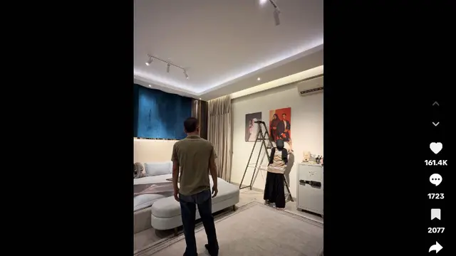 Potret Kamar Tidur Clara Shinta