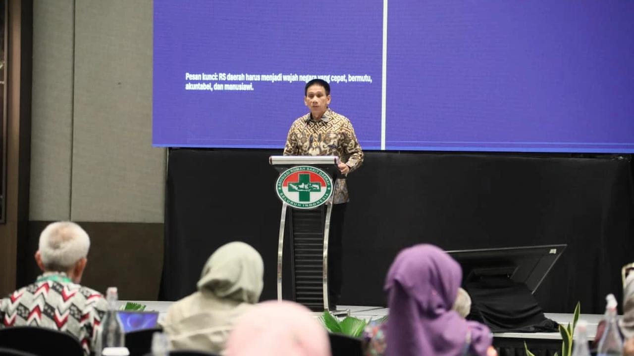 Di Rakernas XVI ARSADA, Wamendagri Wiyagus Dorong Rumah Sakit Daerah Laksanakan Transformasi Tata Kelola