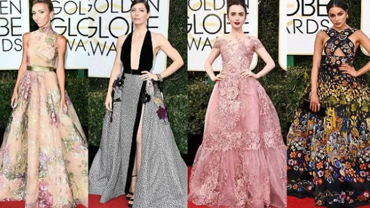 Gaya Busana Red Carpet Golden Globe 2017 Mana yang Anda suka?