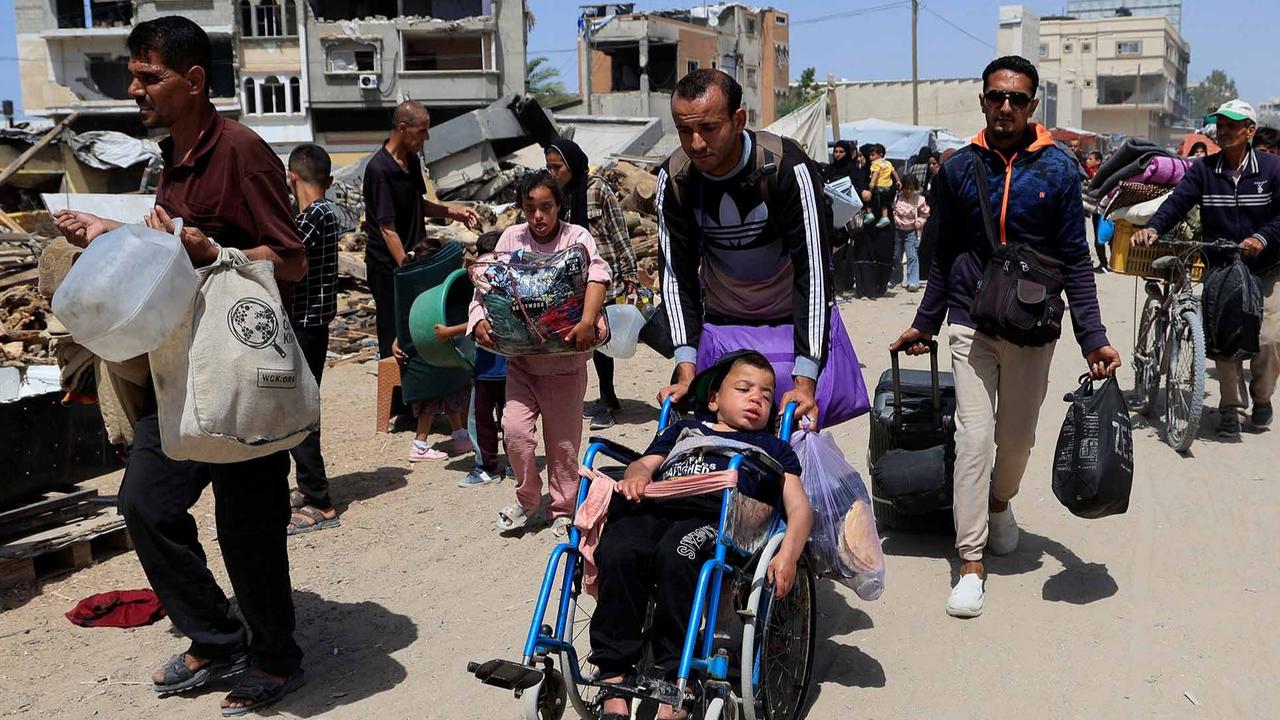 FOTO:  Militer Israel Perintahkan Warga Gaza Mengungsi