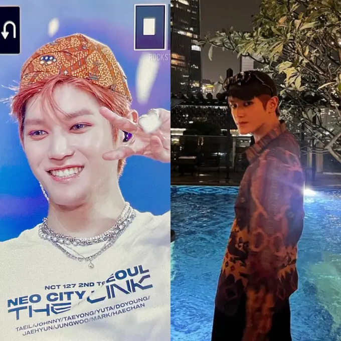 Gaya Melokal Taeyong NCT 127 Pakai Blangkon hingga Batik di Indonesia
