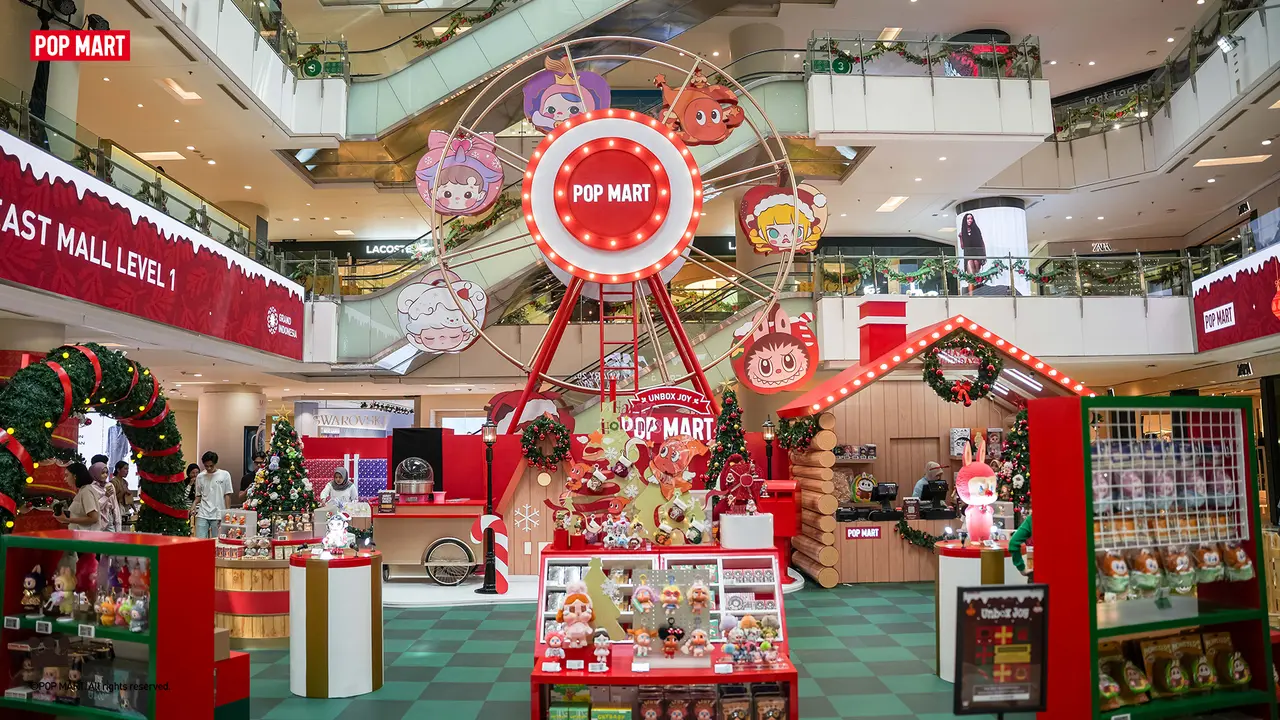 Dari Ferris Wheel hingga Workshop Wreath: Intip Keseruan POP MART Christmas Town [Dok/POP MART]