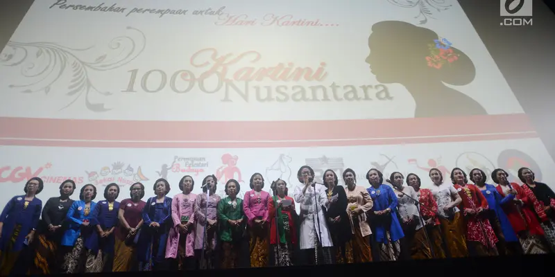 1000 Kartini Nusantara Suguhkan Seni Budaya Tradisional