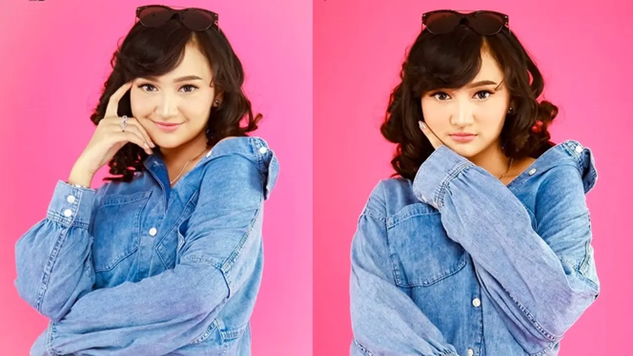 6 Pesona Jihan Audy Dalam Busana Denim, Tampil Makin Menawan