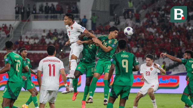 Timnas Indonesia Vs Arab Saudi di Kualifikasi Piala Dunia 2026
