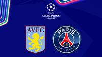 Liga Champions - Aston Villa Vs PSG (Bola.com/Adreanus Titus)